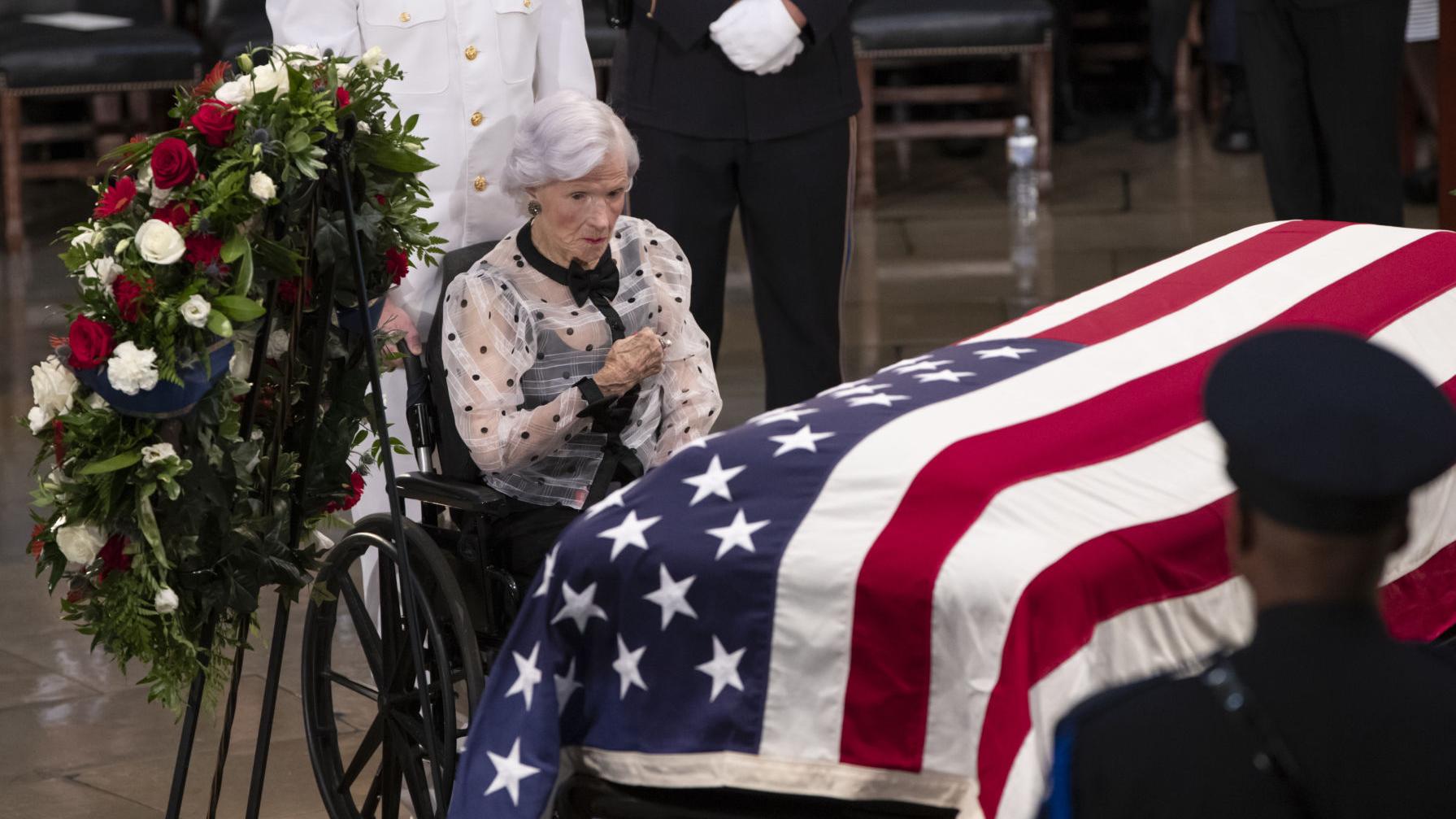 Photos from Sen. John McCain's memorial services in Washington, D.C.
